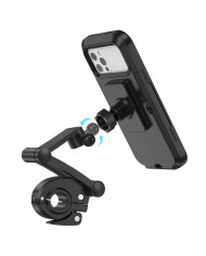 Βάση Στήριξης Hoco CA101 Rider Ποδηλάτου και Μηχανής με Αδιάβροχη Θήκη IPX4 για 4.5"-7