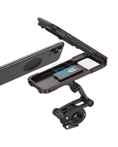 Βάση Στήριξης Hoco CA101 Rider Ποδηλάτου και Μηχανής με Αδιάβροχη Θήκη IPX4 για 4.5"-7