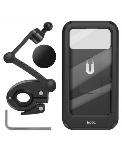 Βάση Στήριξης Hoco CA101 Rider Ποδηλάτου και Μηχανής με Αδιάβροχη Θήκη IPX4 για 4.5"-7