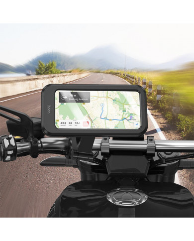 Βάση Στήριξης Hoco CA101 Rider Ποδηλάτου και Μηχανής με Αδιάβροχη Θήκη IPX4 για 4.5"-7