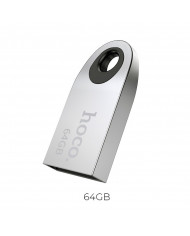Flash Drive Mini Car Music Hoco UD9 Insightful 64GB USB 2.0 Mini Size Ασημί Flash Drive Mini Car Music Hoco UD9 Insightful 64GB USB 2.0 Mini Size Ασημί