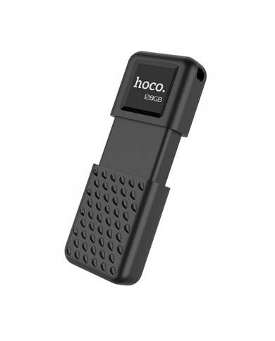 Flash Drive Hoco UD6 Intelligent 64GB USB 2.0 Zinc Alloy Μαύρο