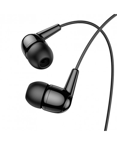 Hands Free Hoco M97 Enjoy Earphones Stereo 3.5mm με Μικρόφωνο και Πλήκτρο Λειτουργίας Μαύρα