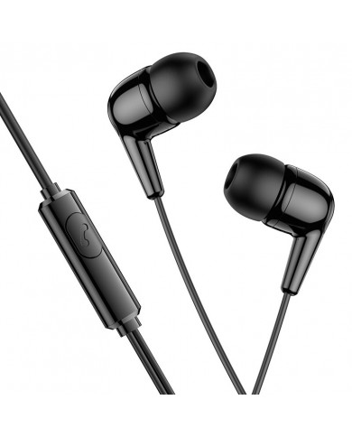 Hands Free Hoco M97 Enjoy Earphones Stereo 3.5mm με Μικρόφωνο και Πλήκτρο Λειτουργίας Μαύρα