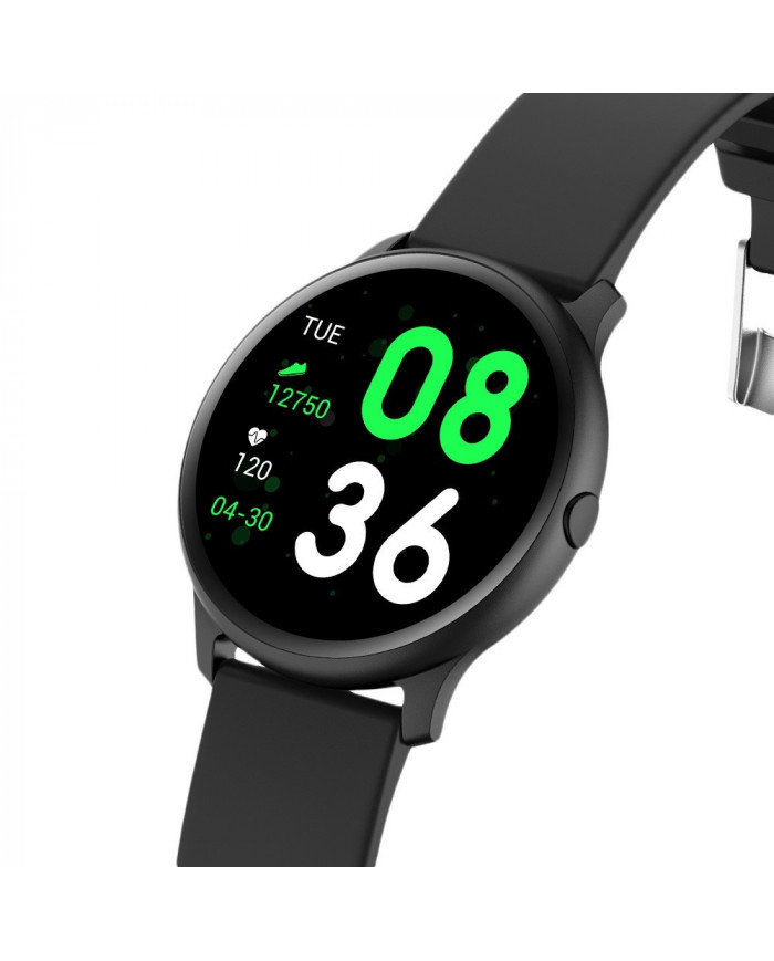 Maxcom Smartwatch FitGo FW32 Neon IP67 140mAh Μαύρο Silicon Band