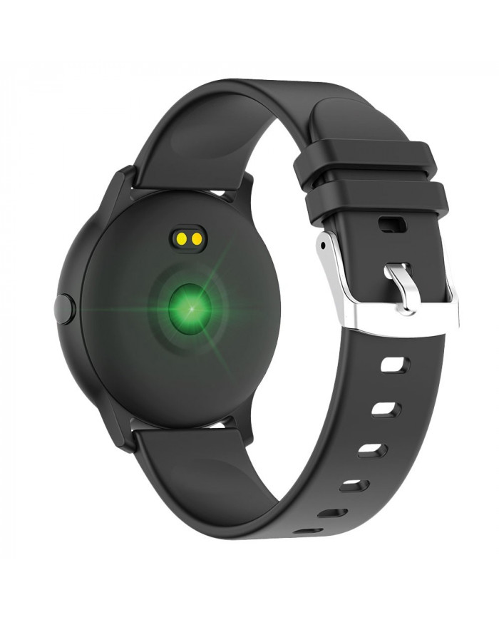 Maxcom Smartwatch FitGo FW32 Neon IP67 140mAh Μαύρο Silicon Band