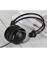 Ακουστικά Stereo Hoco W5 Manno 3.5mm Μαύρα με Μικρόφωνο και Πλήκτρο Ελέγχου