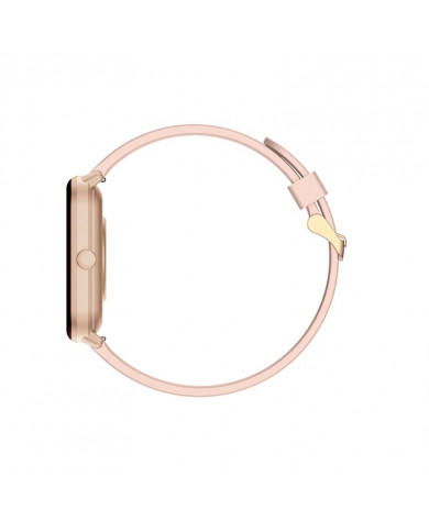 Maxcom Smartwatch Fit FW36 Aurum SE 220mAh Ροζ Χρυσό Silicon Band