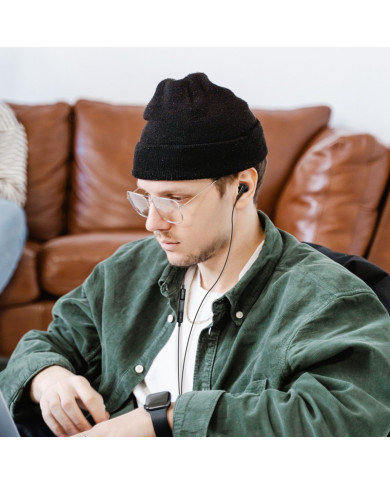 Hands Free Hoco M101 Pro Crystal USB-C 1.2m Μαύρα Συμβατά με όλες τις USB-C Συσκευές