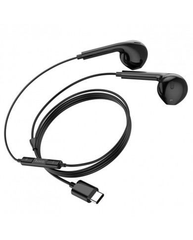 Hands Free Hoco M101 Crystal joy USB-C 1.2m Μαύρα Συμβατά με όλες τις USB-C Συσκευές