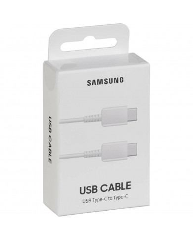 Καλώδιο σύνδεσης Samsung EP-DA705BWEGWW USB-C σε USB-C Λευκό Original 1m Retail Καλώδιο σύνδεσης Samsung EP-DA705BWEGWW USB-C σε USB-C Λευκό Original 1m Retail