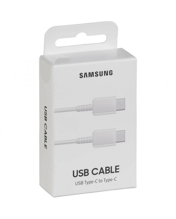 Καλώδιο σύνδεσης Samsung EP-DA705BWEGWW USB-C σε USB-C Λευκό Original 1m Retail