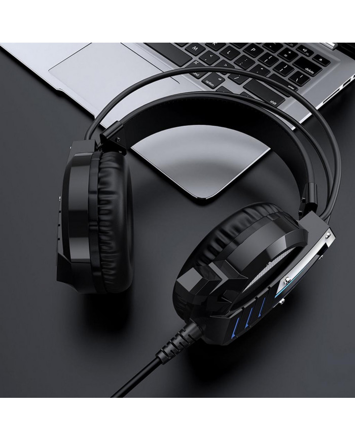 Ακουστικά Stereo Borofone BO100 Fun Μαύρα με Μικρόφωνο και 3 Κονέκτορες Σύνδεσης