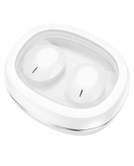 Wireless Hands Free Hoco EQ3 Smart TWS V5.3 με Πλήκτρο Ελέγχου Συμβατό με Siri και 7h Ώρες Λειτουργίας Λευκά