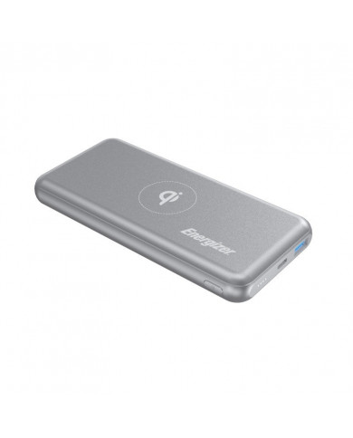 Power Bank Energizer QE10007PQ 10000mAh 2.1A PD18W με Ασύρματη Φόρτιση 1xUSB-A και 1xUSB-C Γκρι Power Bank Energizer QE10007PQ 10000mAh 2.1A PD18W με Ασύρματη Φόρτιση 1xUSB-A και 1xUSB-C Γκρι