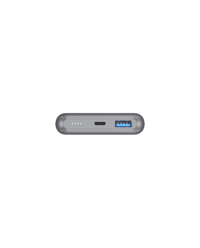 Power Bank Energizer QE10007PQ 10000mAh 2.1A PD18W με Ασύρματη Φόρτιση 1xUSB-A και 1xUSB-C Γκρι