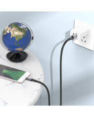 Καλώδιο Σύνδεσης Hoco X85 Strength USB σε Micro-USB 2.4A Μαύρο 1m Υψηλής Αντοχής