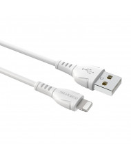 USAMS καλώδιο Lightning σε USB US-SJ476, περιστρεφόμενο, 2.1A, 1m, μαύρο