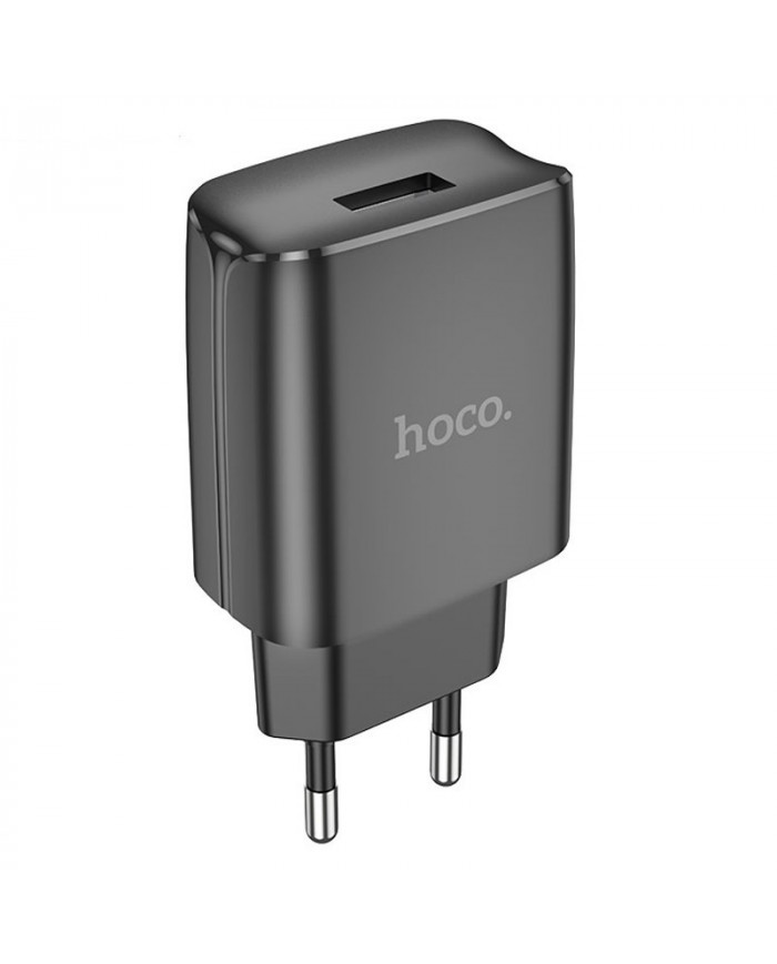 Φορτιστής Ταξιδίου Hoco DC52 Friendly με USB 5V 1.0A 50/60Hz Μαύρο