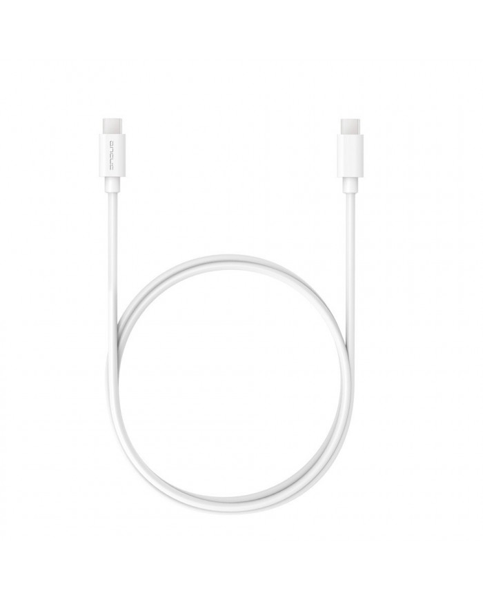 Καλώδιο Σύνδεσης και Φόρτισης Ancus Flow E44 USB-C σε USB-C 2.0A 480Mbps Data Transfer Λευκό 1μ.