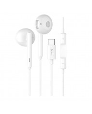 Hands Free Hoco M93 Earphones Stereo USB-C Συμβατά με Όλες τις Συσκευές USB-C Μαύρο 1.2m