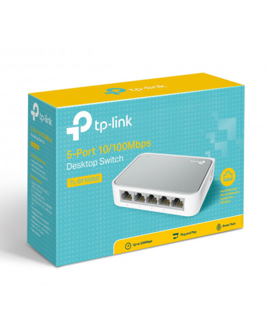 TP-LINK Desktop Switch TL-SF1005D, 5-port 10/100M, Ver. 15.0