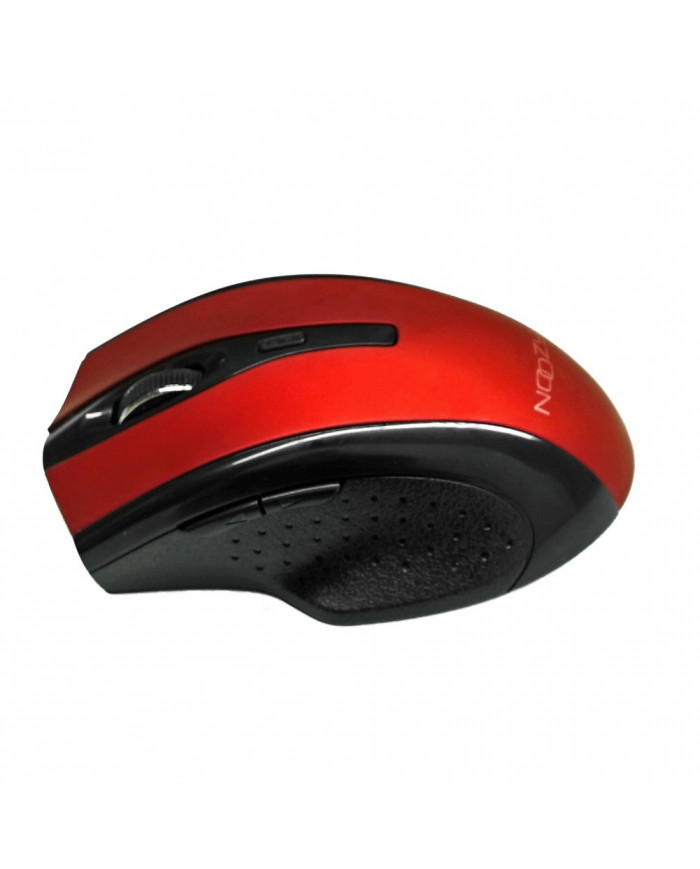 Ασύρματο Ποντίκι Noozy SW-16 USB 6D 2.4GHz με 6 Πλήκτρα και 1600DPI Μαύρο-Κόκκινο