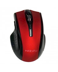 Ασύρματο Ποντίκι Noozy SW-16 USB 6D 2.4GHz με 6 Πλήκτρα και 1600DPI Μαύρο-Κόκκινο