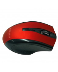 Ασύρματο Ποντίκι Noozy SW-16 USB 6D 2.4GHz με 6 Πλήκτρα και 1600DPI Μαύρο-Κόκκινο