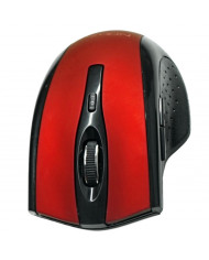 Ασύρματο Ποντίκι Noozy SW-16 USB 6D 2.4GHz με 6 Πλήκτρα και 1600DPI Μαύρο-Κόκκινο