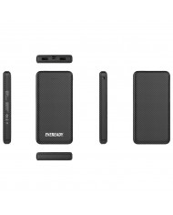 Power Bank Energizer Eveready Slim 10000mAh 2A με 2x USB 2.0 και LED Ένδειξη Μπαταρίας Μαύρο