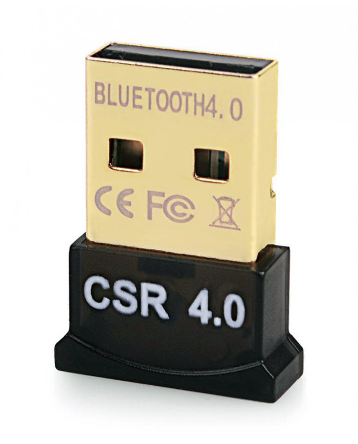 Bluetooth V4.0 & EDR USB Δέκτης, Plug & Play, CSR chip, 20m εμβέλεια max