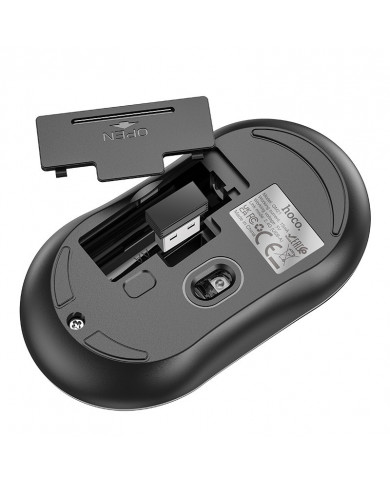 Ασύρματο Ποντίκι Hoco GM21 Platinum 1600dpi 2.4GHz Μαύρο