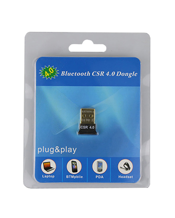 Bluetooth V4.0 & EDR USB Δέκτης, Plug & Play, CSR chip, 20m εμβέλεια max