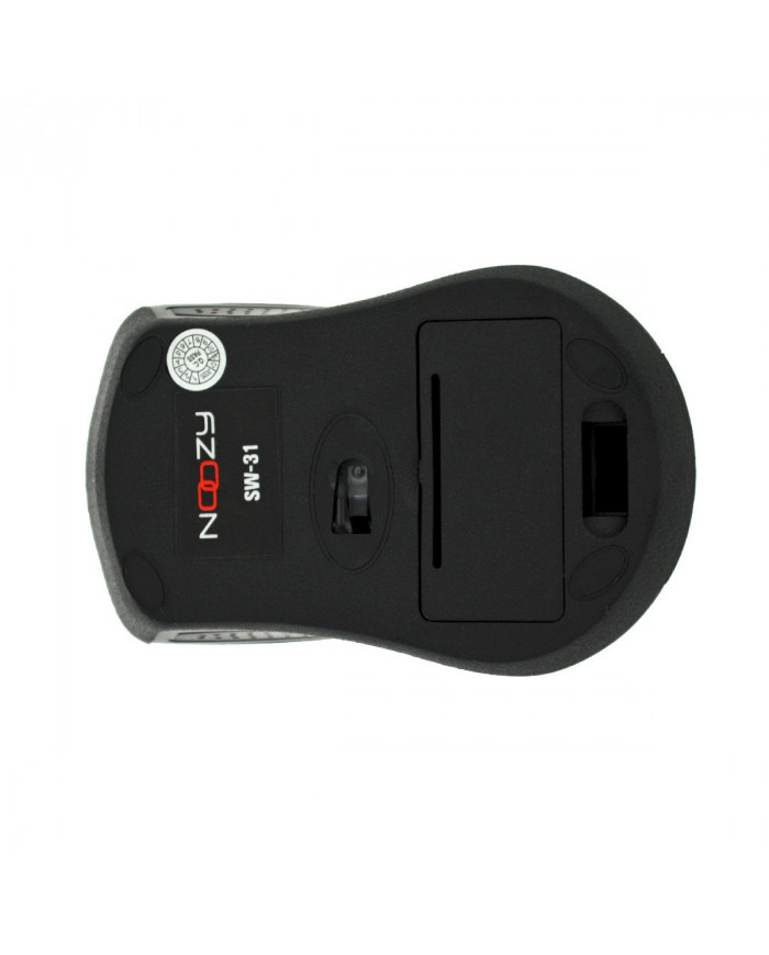 Ασύρματο Ποντίκι Noozy SW-31 USB 3D με 3 Πλήκτρα και 1000DPI Μαύρο