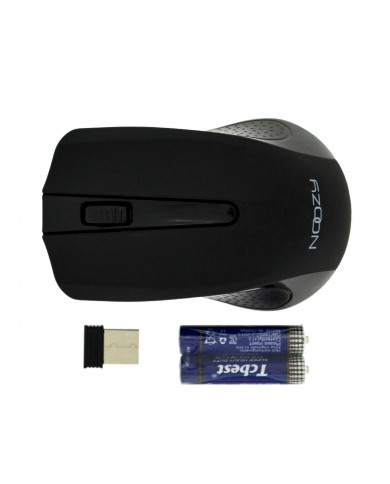 Ασύρματο Ποντίκι Noozy SW-31 USB 3D με 3 Πλήκτρα και 1000DPI Μαύρο