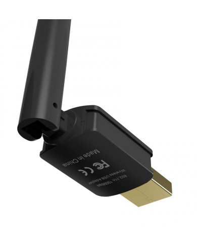 POWERTECH Wireless USB adapter, 150Mbps, 2.4GHz, 5dBi, MT7601
