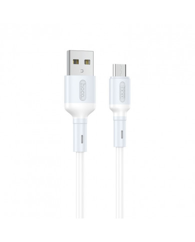 Καλώδιο Σύνδεσης Hoco X65 Prime USB σε Micro USB για Γρήγορη Φόρτιση και Μεταφορά Δεδομένων 2.4A Λευκό 1m Καλώδιο Σύνδεσης Hoco X65 Prime USB σε Micro USB για Γρήγορη Φόρτιση και Μεταφορά Δεδομένων 2.4A Λευκό 1m