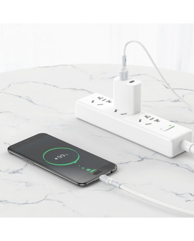 Καλώδιο Σύνδεσης Hoco X65 Prime USB σε Micro USB για Γρήγορη Φόρτιση και Μεταφορά Δεδομένων 2.4A Λευκό 1m Καλώδιο Σύνδεσης Hoco X65 Prime USB σε Micro USB για Γρήγορη Φόρτιση και Μεταφορά Δεδομένων 2.4A Λευκό 1m