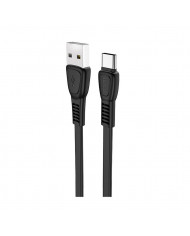 Καλώδιο σύνδεσης Borofone BX51 Triumph USB σε USB-C 2.4A 1μ Μαύρο