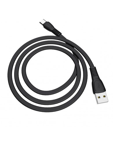 Καλώδιο σύνδεσης Hoco X40 Noah USB σε USB-C Fast Charging 2.4A Μαύρο 1m Καλώδιο σύνδεσης Hoco X40 Noah USB σε USB-C Fast Charging 2.4A Μαύρο 1m