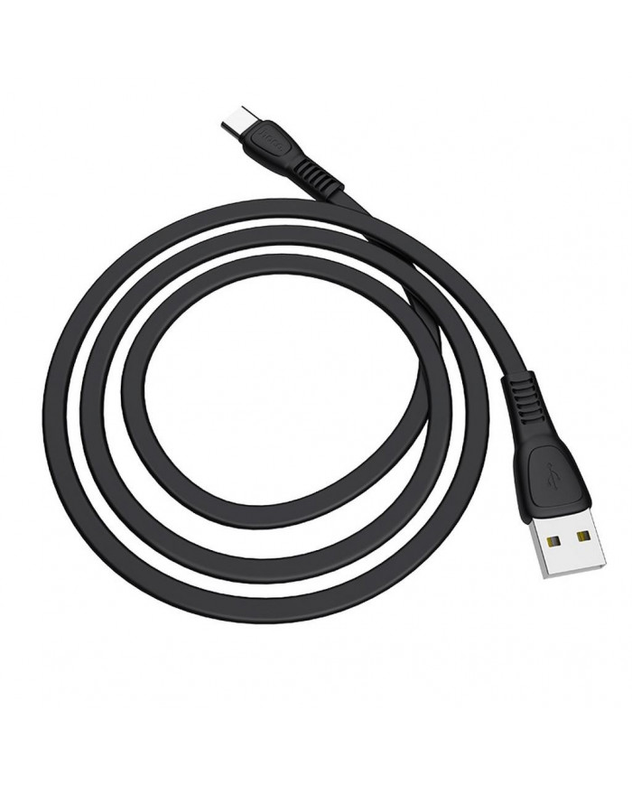 Καλώδιο σύνδεσης Hoco X40 Noah USB σε USB-C Fast Charging 2.4A Μαύρο 1m