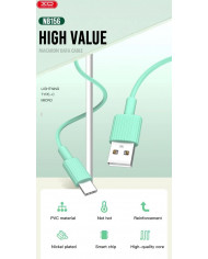 XO NB156 USB Καλώδιο Φόρτισης Για Type-C Άσπρο