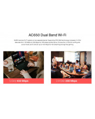 MERCUSYS Wireless USB Adapter MU6H, 5dBi, AC650, Dual Band, Ver. 1.0