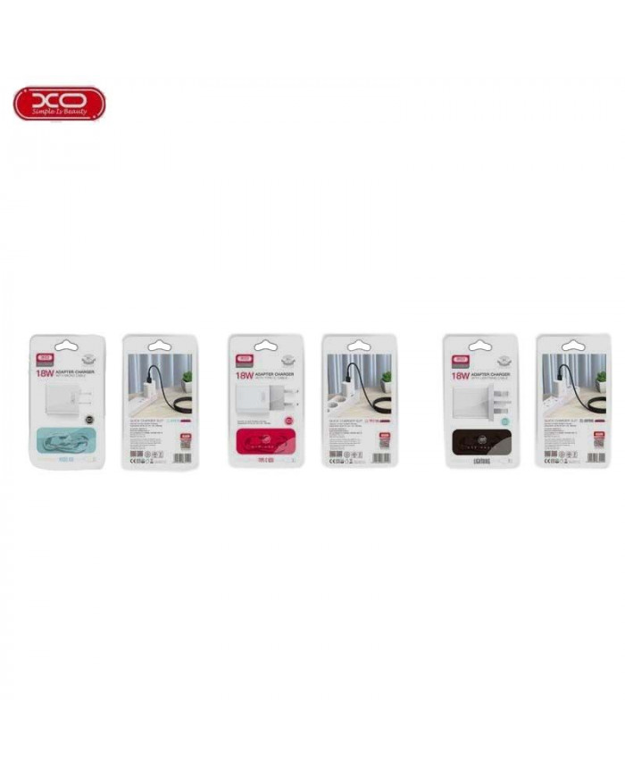 QC3.0 18W Φορτιστής Με Καλώδιο Lightning
