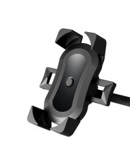 USAMS βάση ποδηλάτου για smartphone US-ZJ053, λαστιχένια, μαύρη