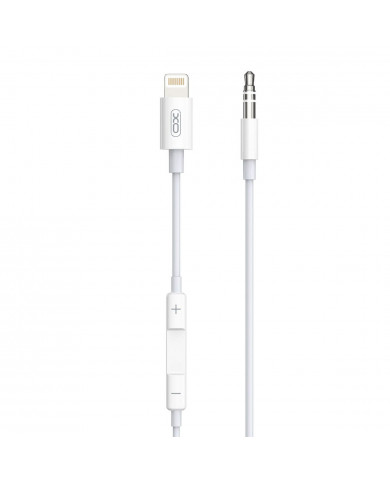 XO NBR192A Μετατροπέας Lightning Σε 3.5mm 1m Άσπρο