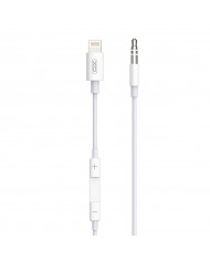 XO NBR192A Μετατροπέας Lightning Σε 3.5mm 1m Άσπρο