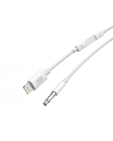 XO NBR192A Μετατροπέας Lightning Σε 3.5mm 1m Άσπρο