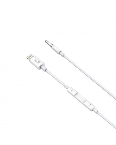 XO NBR192A Μετατροπέας Lightning Σε 3.5mm 1m Άσπρο